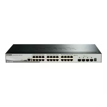 D-Link DGS-1510 Managed L3 Gigabit Ethernet (10/100/1000) zwart