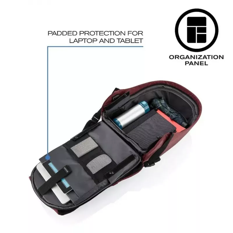Rugzak XDDESIGN Bobby Hero Small — diefstalwerende waterafstotende alledaagse rugzak, compact formaat
