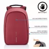 Rugzak XDDESIGN Bobby Hero Small — diefstalwerende waterafstotende alledaagse rugzak, compact formaat