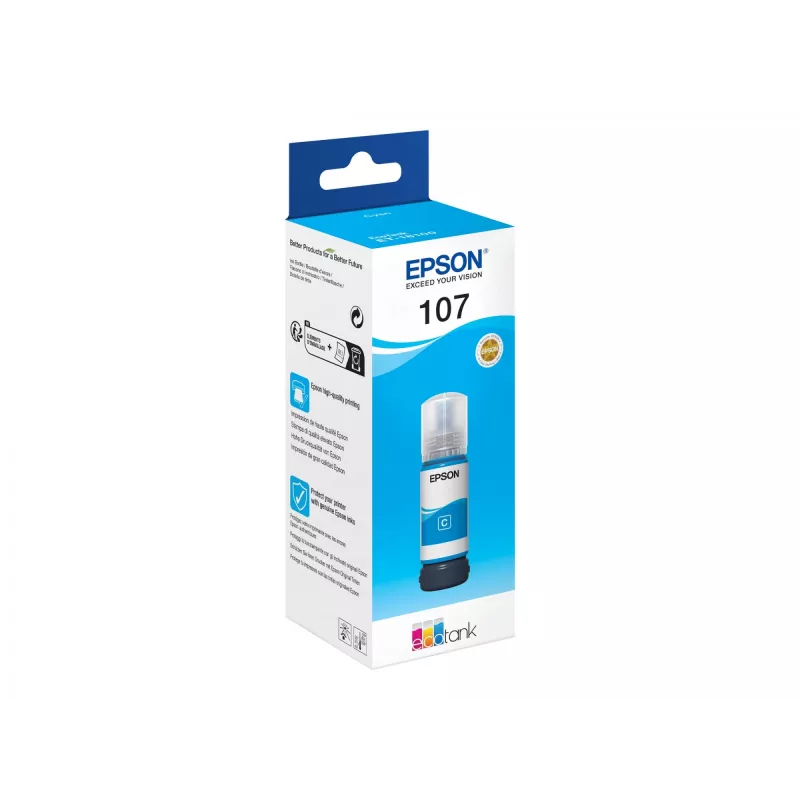 EPSON 108 EcoTank cyaan inktfles