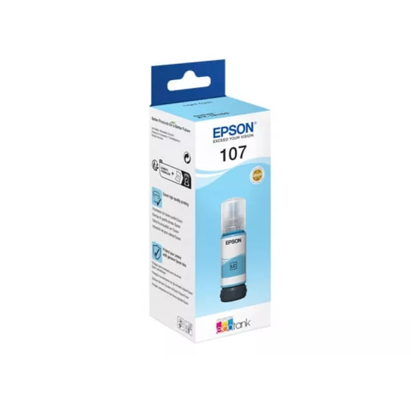 EPSON 108 EcoTank lichtcyaan inktfles