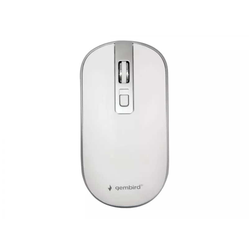 Muis USB optisch draadloos wit/zilver MUSW-4B-06-WS Gembird