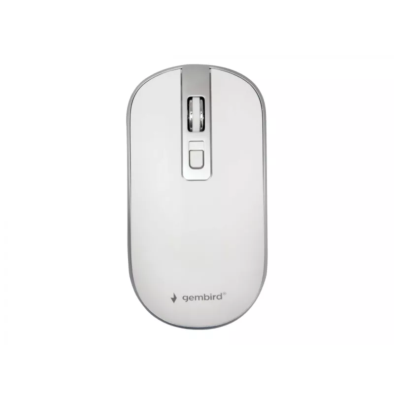 Muis USB optisch draadloos wit/zilver MUSW-4B-06-WS Gembird