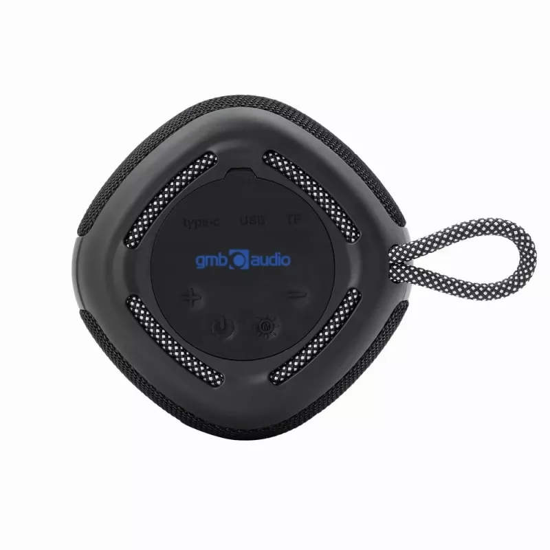 Draagbare luidspreker Gembird SPK-BT-LED-03-BK zwart