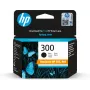 HP 300 originele inktcartridge zwart standaardcapaciteit 4 ml 200 pagina's met Vivera-inkt