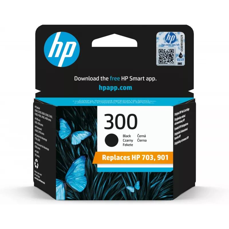 HP 300 inkt zwart Vivera 4ml Deskjet D2560 F4280 All-in-One (ML)