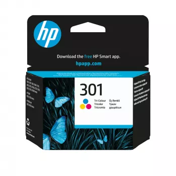 HP 301 originele inktcartridge, 3 kleuren