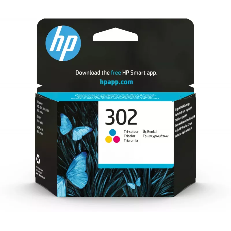 HP 302 inktcartridge driekleurig