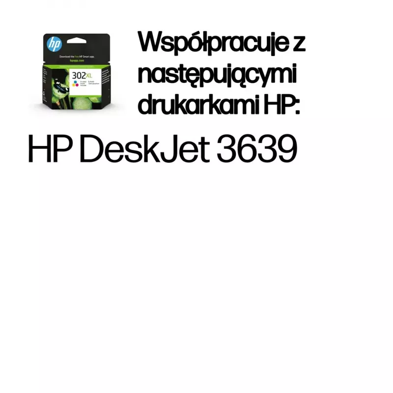 HP 302XL High Yield driekleur originele inktcartridge