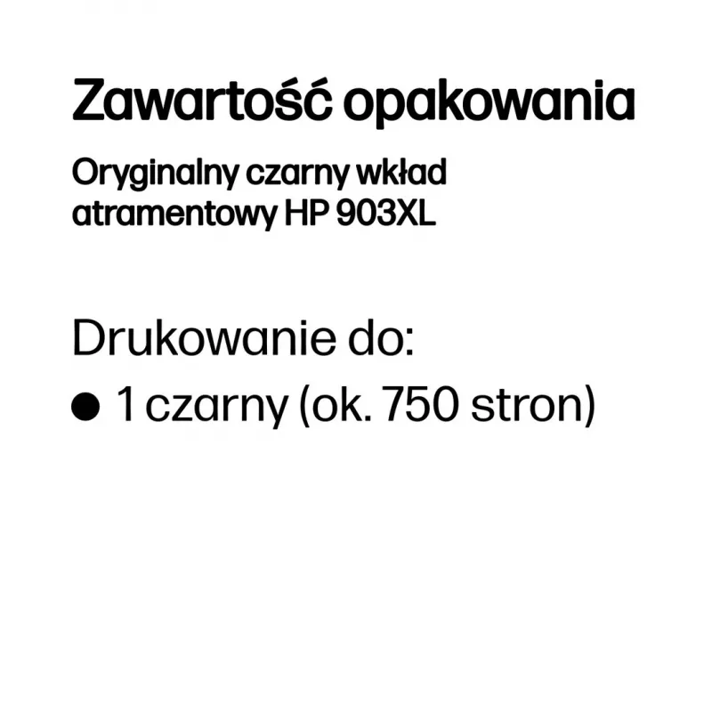 HP 903XL High Yield zwart originele inktcartridge