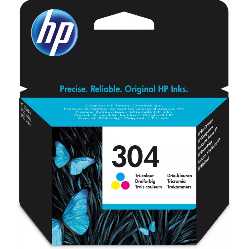 HP 304 driekleur originele inktcartridge