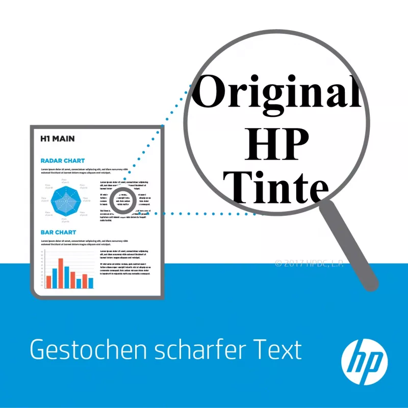 HP 304 driekleur originele inktcartridge