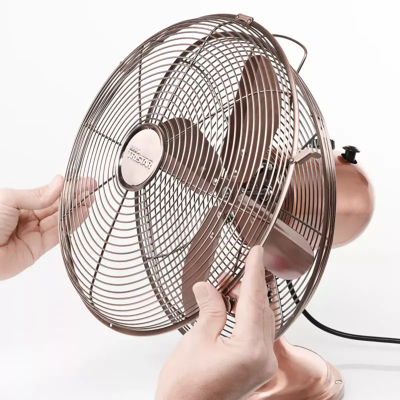 Tafelventilator Tristar VE-5970 retro tafelventilator koper 30 cm