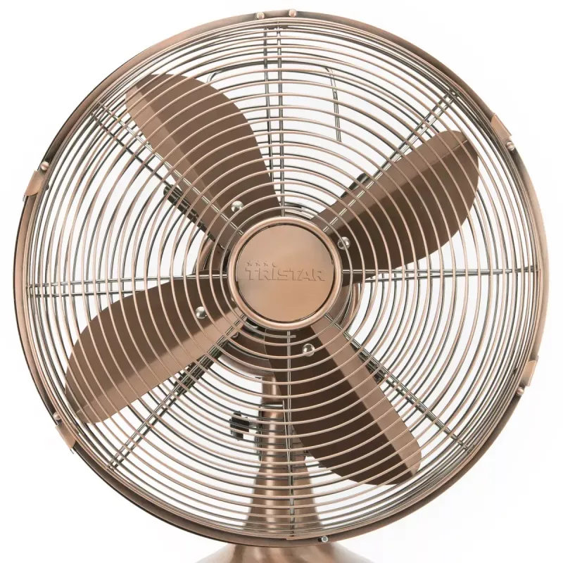 Tafelventilator Tristar VE-5970 retro tafelventilator koper 30 cm