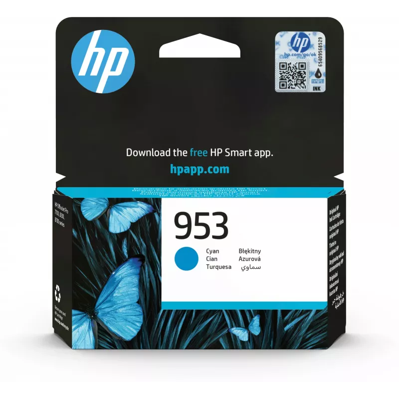 Cartridge HP 953 Cyaan 630 pagina's
