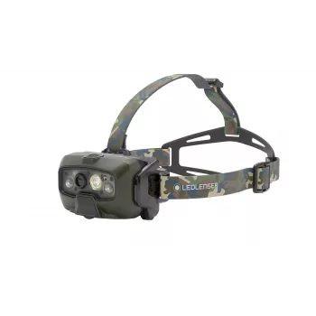 Ledlenser HF8R Core RGB Camouflage - Hoofdlamp LED zaklamp, groen