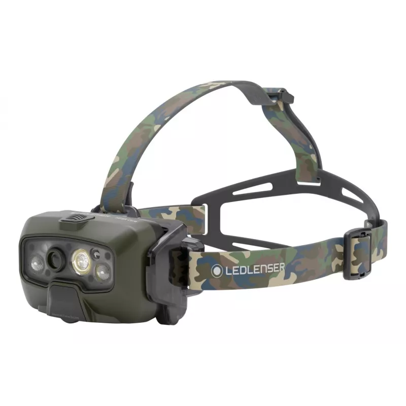 Ledlenser HF8R Core RGB Camouflage - Hoofdlamp LED zaklamp, groen