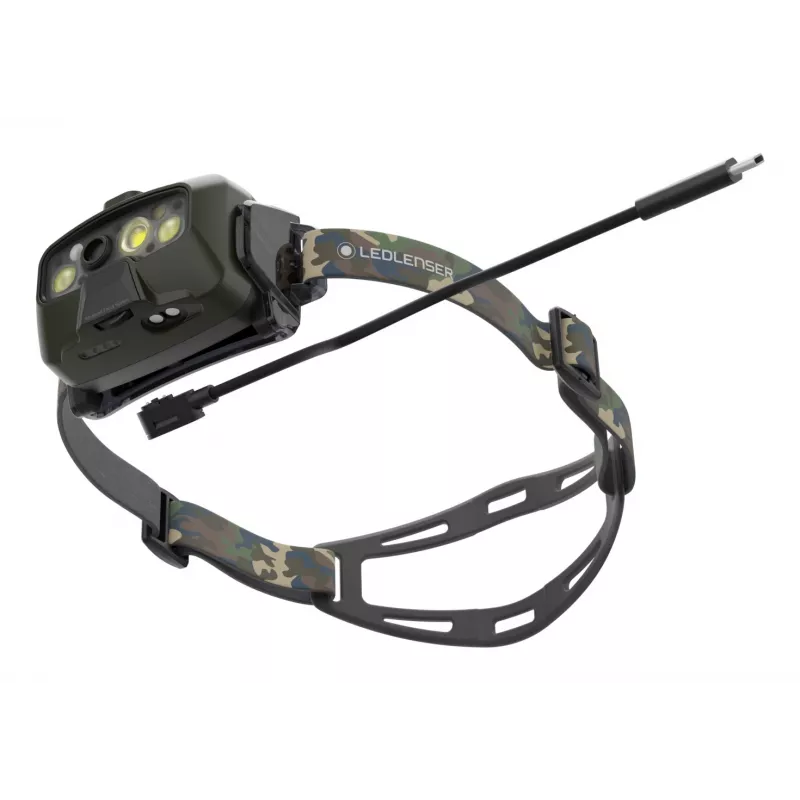 Ledlenser HF8R Core RGB Camouflage - Hoofdlamp LED zaklamp, groen