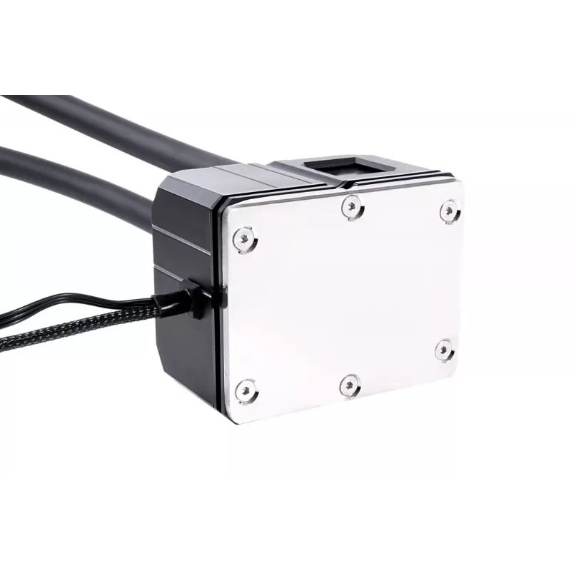 Alphacool Eisbaer Pro Aurora 360 processor all-in-one vloeistofkoeler 12 cm zwart, wit 1 st.