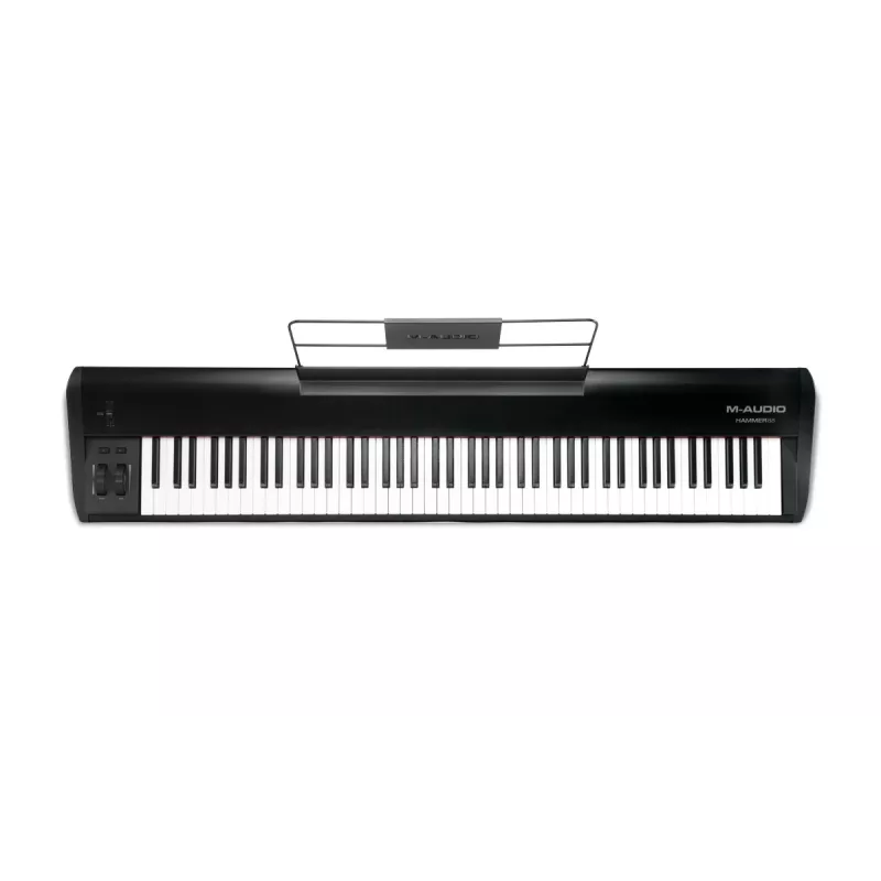 MIDI-toetsenbord M-AUDIO HAMMER 88 88 toetsen USB zwart wit