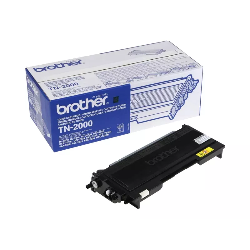Toner Brother TN-2000 2500 pagina's zwart
