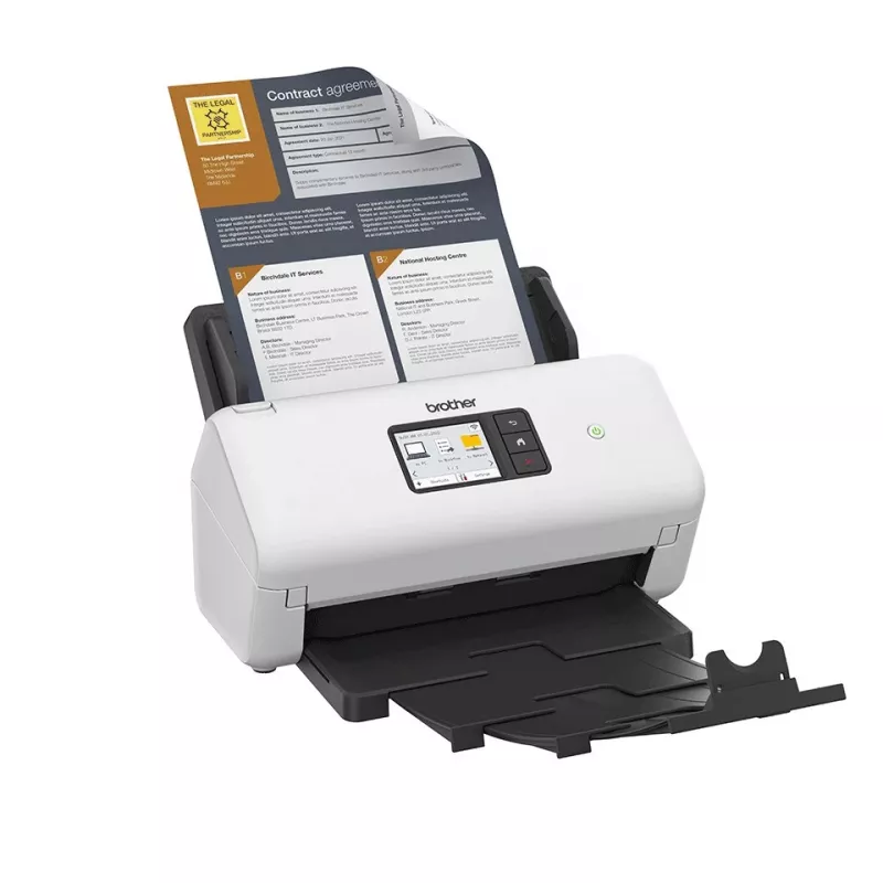 ADF-scanner Brother ADS-4500W 600 x 600 DPI A4 zwart wit