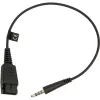 GN Jabra Jabra - headsetadapter - mini-stekker mannelijk naar Quick Disconnect mannelijk - voor SPEAK 410, 410 MS (8800-00-99)