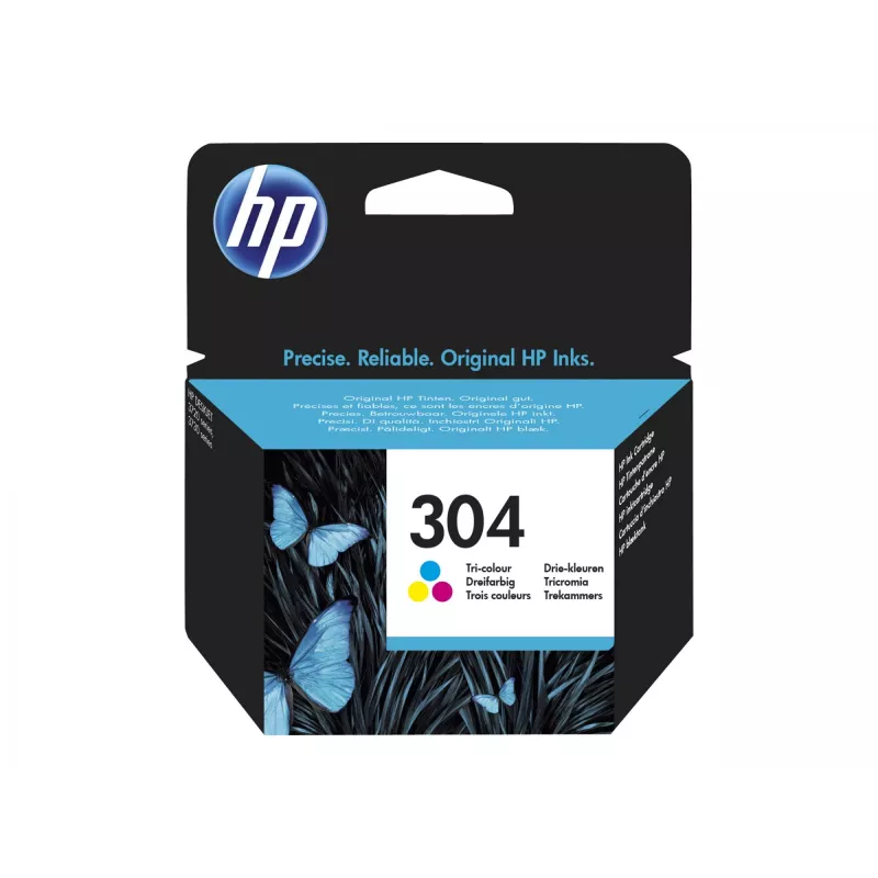 HP 304 driekleuren-inktpatroon