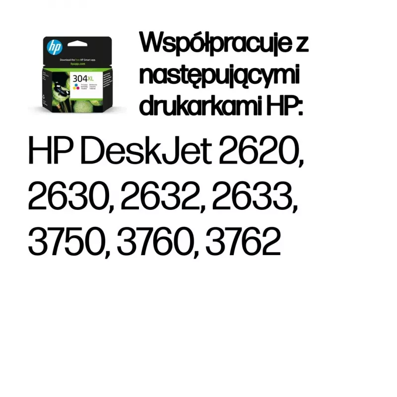 HP 304XL tri-color originele inktpatroon