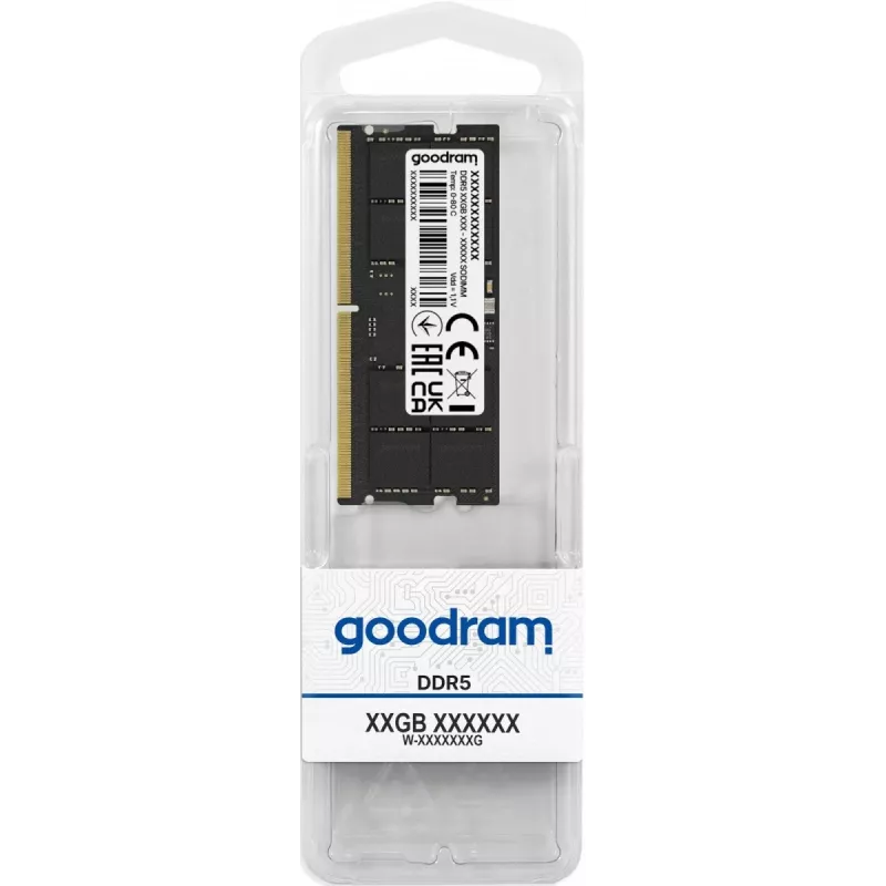 Goodram 16GB DDR5 5600MHz CL40 SR SODIMM geheugenmodule 1 x 16 GB