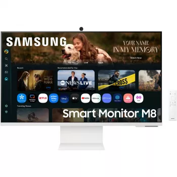 LCD-monitor | SAMSUNG | LS32FM801UUXDU | 32 | Smart/4K | paneel VA | 3840x2160 | 16:9 | 60 Hz | 4 ms | kleur wit | LS32FM801UUXDU
