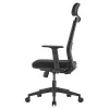 Ergo Office ER-425 ergonomische high-back bureaustoel, max. 150 kg, draaibaar, verstelbare steunen