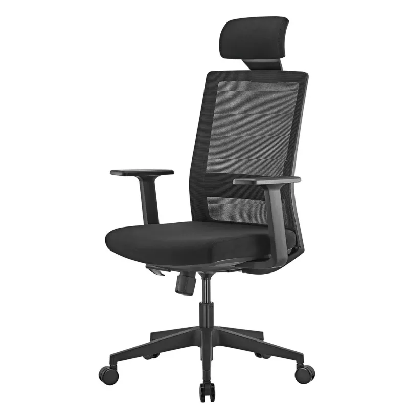 Ergo Office ER-425 ergonomische high-back bureaustoel, max. 150 kg, draaibaar, verstelbare steunen