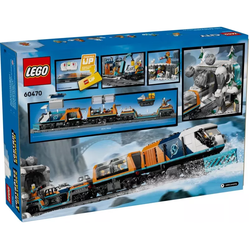 LEGO CITY 60470 Onderzoeker Arctic Polar Express trein