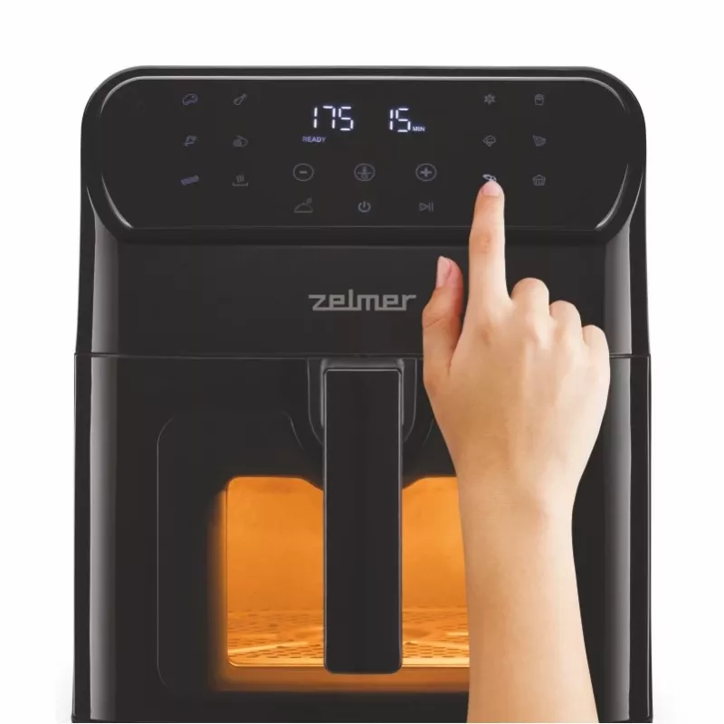 Zelmer ZAF6500 heteluchtfriteuse 6,5 l 1500 W zwart
