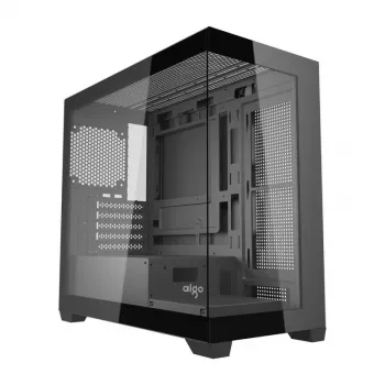 Darkflash C218M computerbehuizing + 6 ARGB-ventilatoren (zwart)