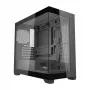 Darkflash C218M computerbehuizing + 6 ARGB-ventilatoren (zwart)