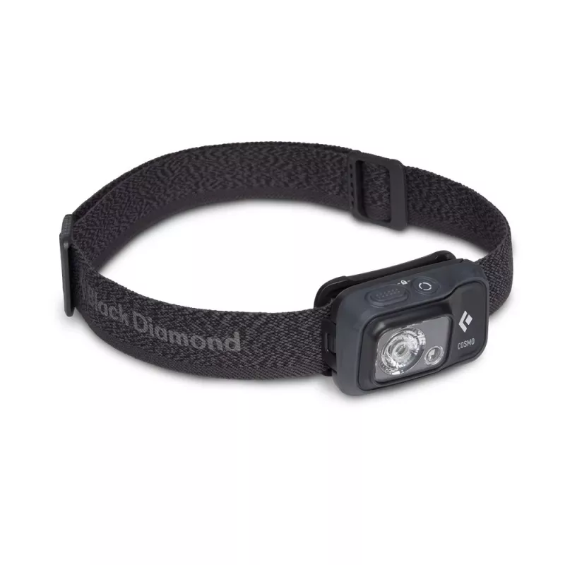 Black Diamond Cosmo 350 zwart, olijf hoofdlamp