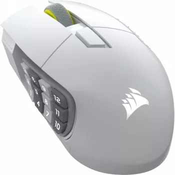 Corsair Scimitar Elite Wireless SE muis gaming rechtshandig RF Wireless Bluetooth 33000 DPI