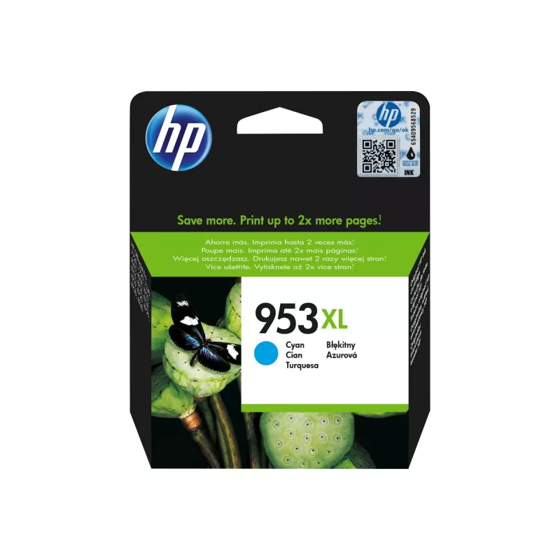 Inktcartridge HP 953XL F6U16AE cyaan