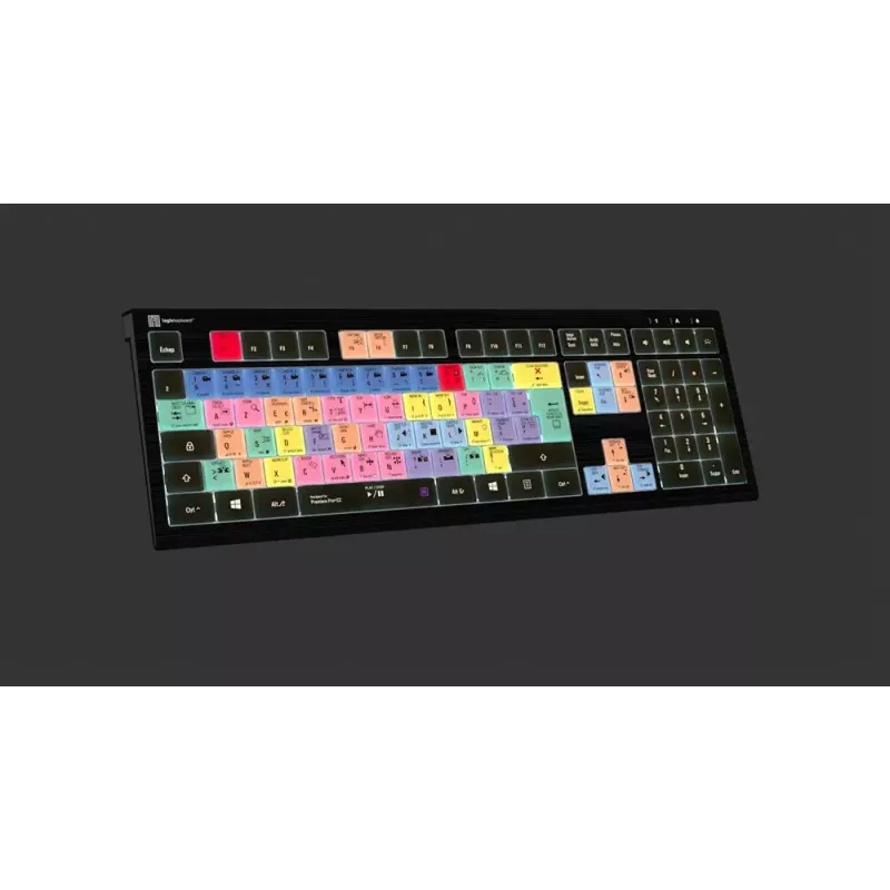 Logickeyboard Adobe Premiere Pro CC ASTRA 2 verlicht toetsenbord Frans (LKB-PPROCC-A2PC-FR)