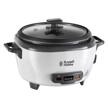 Russell Hobbs 27020-56 reiskoker mini, 0,4 L, zwart/wit