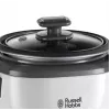 Russell Hobbs 27020-56 Mini rijstkoker, 0,4 L, zwart/wit