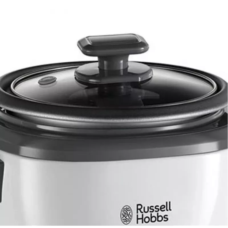 Russell Hobbs 27020-56 Mini rijstkoker, 0,4 L, zwart/wit