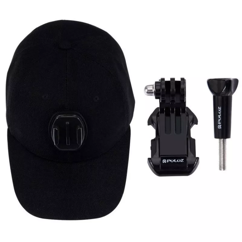 Puluz kap met sportcamerahouder (DJI, GoPro, Insta360)