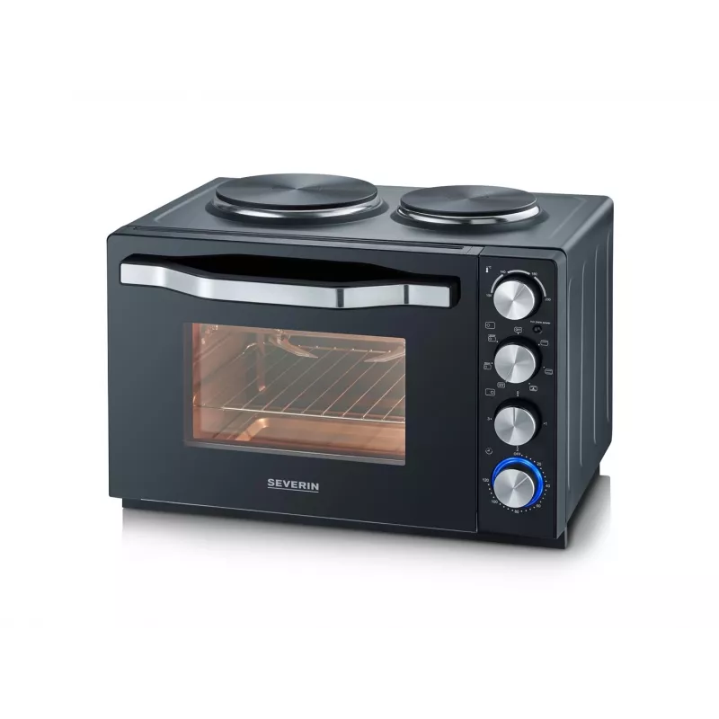 Severin TO 2073 XXL mini-oven 60 L 2200 W zwart grill