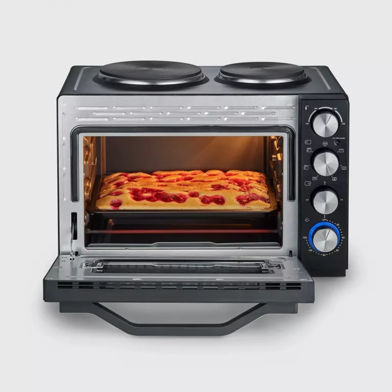 Severin TO 2073 XXL mini-oven 60 L 2200 W zwart grill