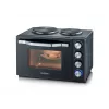 Severin TO 2073 XXL mini-oven 60 L 2200 W zwart grill