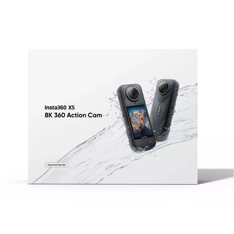 Insta360 X5 bundel actiesportcamera 72 MP 8K Ultra HD 360°