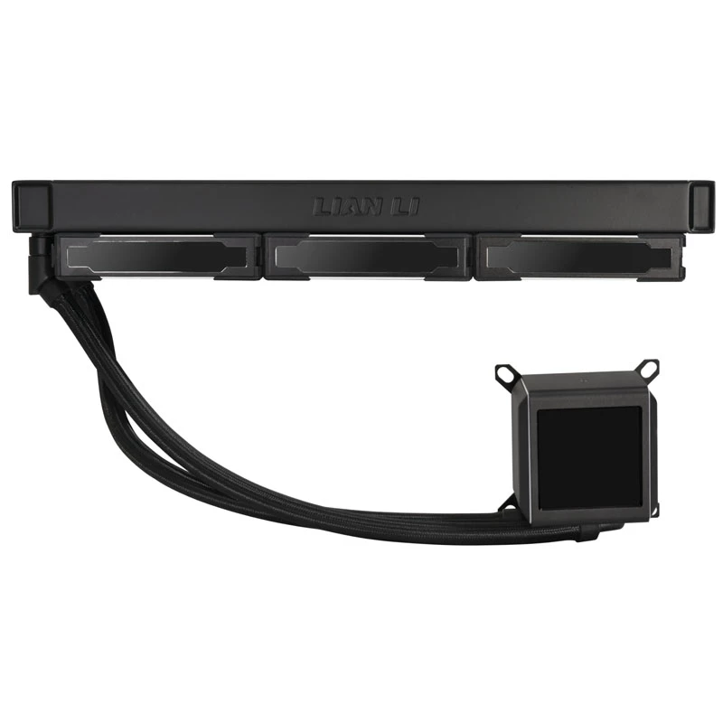 Vloeistofkoelingsset Lian Li GALAHAD II LCD SL-INF 36 cm zwart
